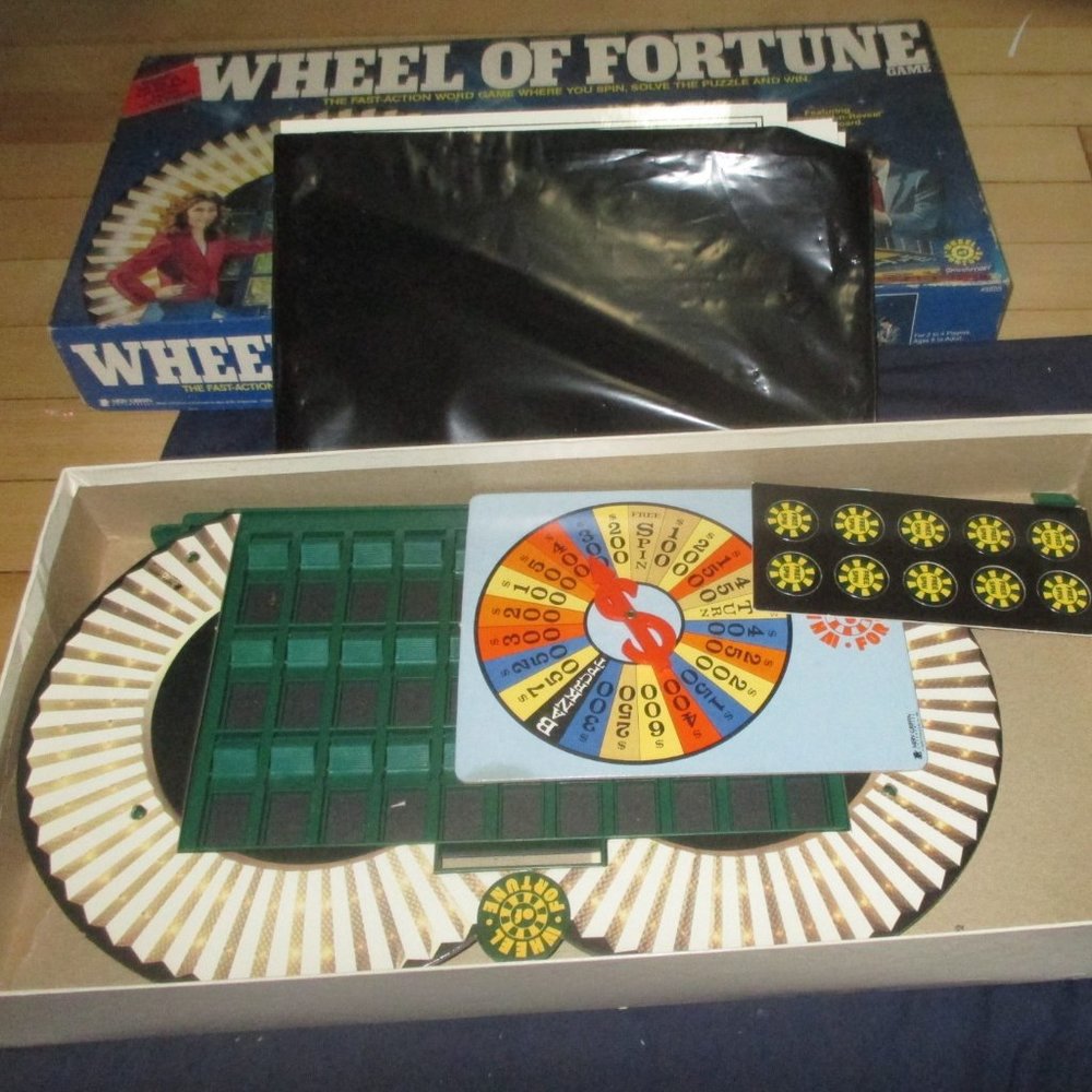 Vintage! Wheel of Fortune Board Game (Pressman, 1985) Based on the hit TV Show - Picture 2 of 3